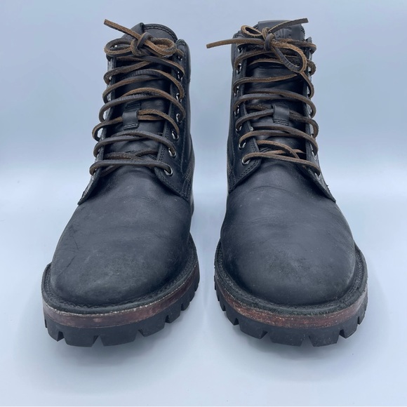 Frye Men’s Mid-Calf Boots Black 9 - Picture 3 of 16